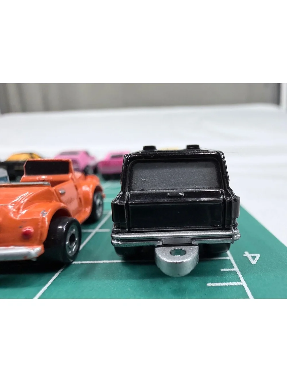 Set of 11 Vintage Galoob 1986-1987 Toy Cars with Various Designs and Colors
